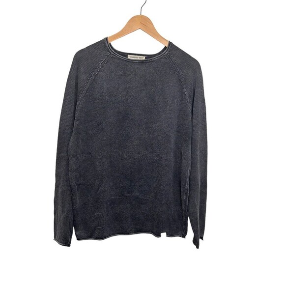 Cedar Wood State Mens Gray Crew Neck Long Sleeve Pullover T-Shirt Size Large - Picture 1 of 10